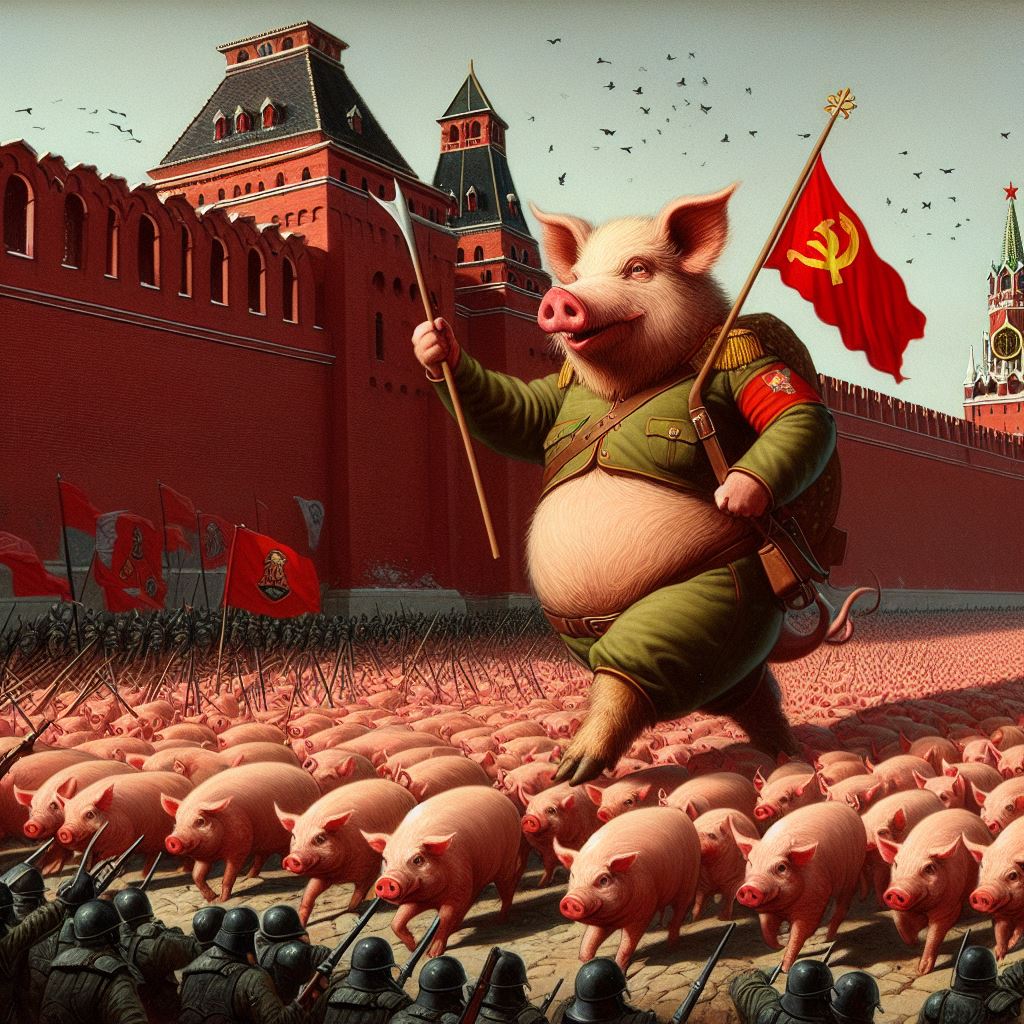 Совхоз им. Ленина торжественно заявляет о досрочном выполнении плана по заготовке свинины за 1956 год